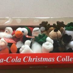 Coca Cola Christmas Soft Toys Collection