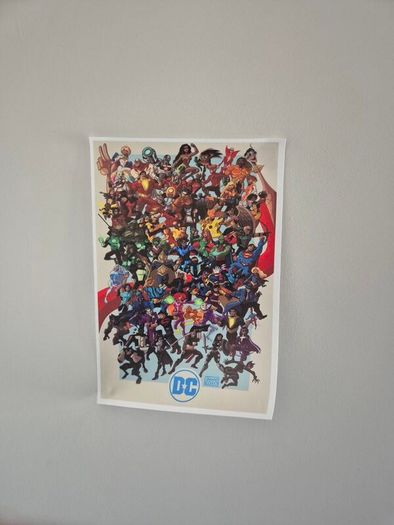 Collection of Comic Book Canvas Posters