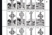 2010 Ireland Ireland Series High Crosses Commemorative Stamps Sheetlet Plate 1A1A Mint Never Hinged (MNH)