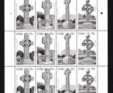 2010 Ireland Ireland Series High Crosses Commemorative Stamps Sheetlet Plate 1A1A Mint Never Hinged (MNH)
