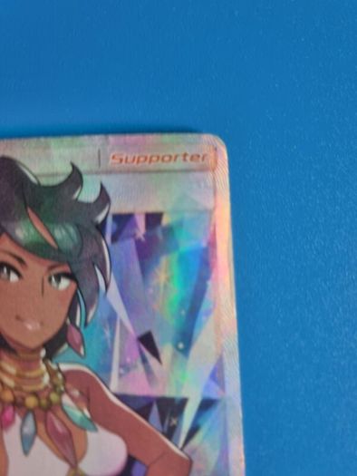 Olivia Rare Full Art Trainer Pokemon Card from Crimison Invasion (2017)