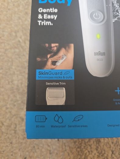 Braun body groomer