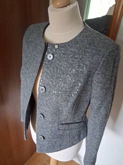 Stunning Dressy Sparkly Blazer Jacket New Size 10P