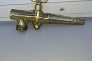 old brass  whiskey  tap