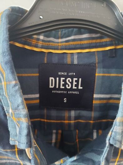 Diesel Authentic shirt long sleeve Apparel Mens Button Down Long Sleeve Shirt Size s