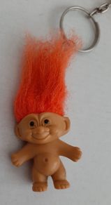 vintage troll mini keyring