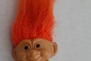 vintage troll mini keyring