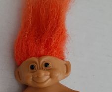 vintage troll mini keyring