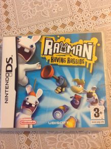 Rayman.  Raving Rabbids. DS game.