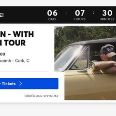 2 Seated Zach Bryan Tickets for Sale