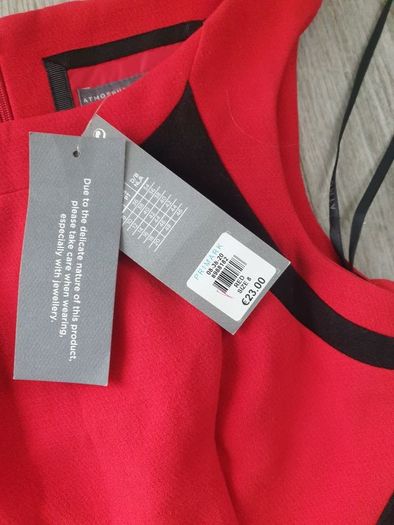 Primark red Sleeveless Dress uk8