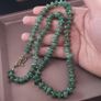 Vintage Tire Shape Jade Beaded Necklace Image 9