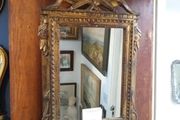 19th century French wall mirror 80cm high