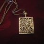 18ct Gold Plated Floating Charm pendant Image 7