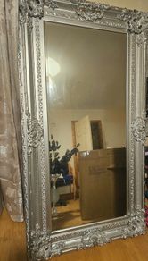 Large silver Mirror