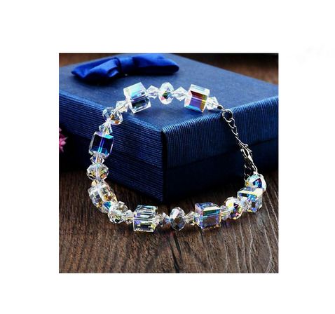 Long Necklace with Heart Charms