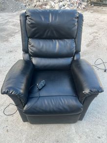 Leather Electric Power Lift Senior Chair