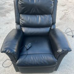 Leather Electric Power Lift Senior Chair