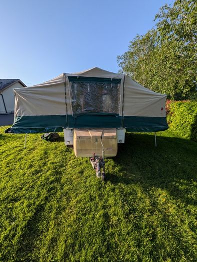 Trailer tent trigano