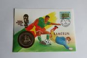 USA WORLD CUP1994 Cameroon Coin Cover Vintage
