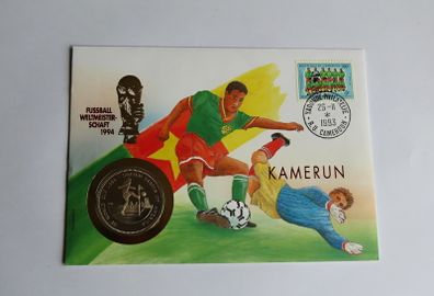 USA WORLD CUP1994 Cameroon Coin Cover Vintage