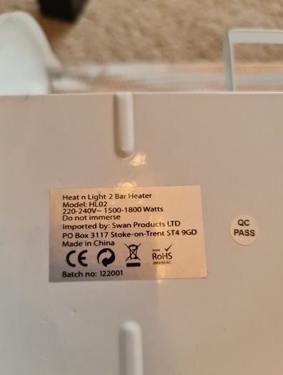 Heater 2 bar