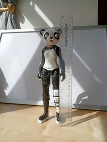 Cuddle Panda action figure