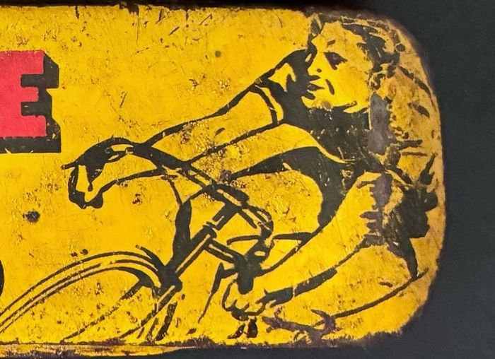 Vintage Romac Cure-C-Cure Bicycle Repair Tin
