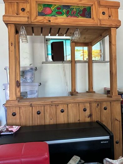A house drinks bar