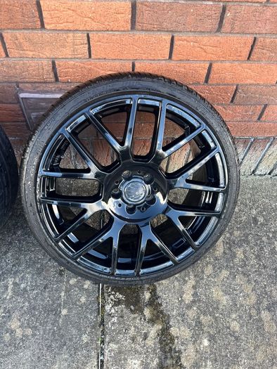 18" black alloys 5x100