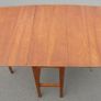 Mid-century drop-leaf dining table Image 2