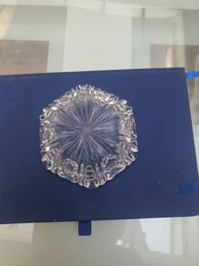 Small Cut Glass Trinket Dish