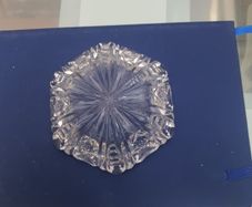 Small Cut Glass Trinket Dish