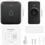 Wireless Doorbell, OMERIL IP55 Waterproof Door Bell Chime Kit with 1000ft Range, 52 Chimes, 4-Level Volume & Blue Light, Plug in Doorbells Wireless Cordless for Home, Office -Batteries Included Image 2