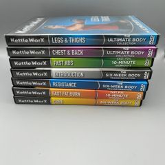 7 x Kettle Worx DVD Bundle - Mint
