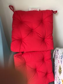 Dining chair cushion Pads set of 4 perfect
