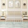 King Size Bed Frame with Victorian Headboard and Footboard Image 4