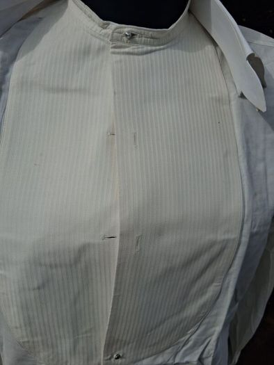 Lamonts of Kilmarnock 1920's Pique Shirt(NOS)