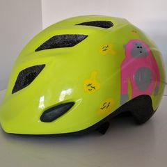MET | Kids Helmet | 46-53cm | Lime Green Monkey | Elfo & Genio