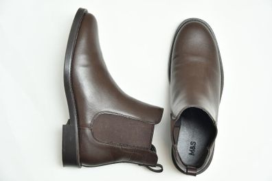 Chelsea Boots Premium Look, Top Quality Stylish Comfortable M&S Marks & Spencer  Size: EU 40