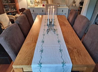Dining room set of table and chairs