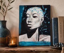 Original acrylic painting on canvas!