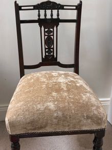 Antique Mahogany Parlour Chair chair