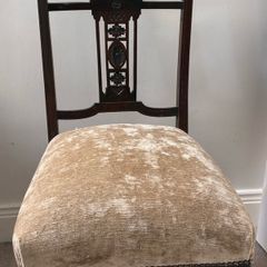 Antique Mahogany Parlour Chair chair