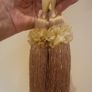 Satin Tassle with Voile Ribbon & Crystal Bead Curtain Tie-Backs x4 Image 5