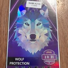 Wolf Protection Tempered Glass Screen Protector for Samsung Galaxy A21S (Brand New)