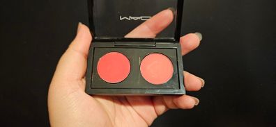 Mac Duo Eyeshadow Pro Palette with Werk Werk Werk & A Little Tamed Eyeshadow