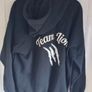 Large Black Graphic Hoodie Image 2