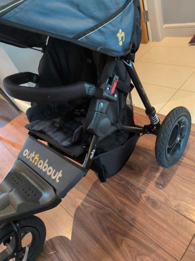 Out n About 3-Wheel Single Buggy/Pushchair