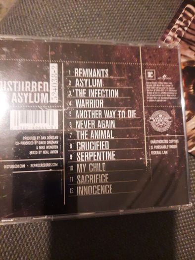 DISTURBED: Asylum -Fully Autographed CD
